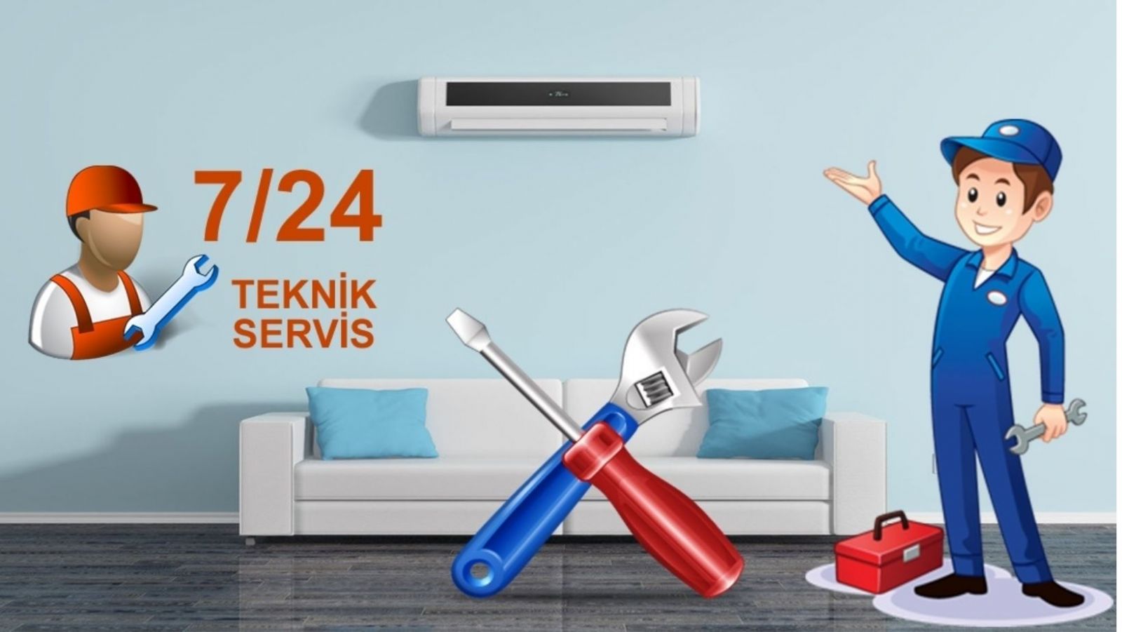 Çanakkale Kepez Daikin Klima Servisi 