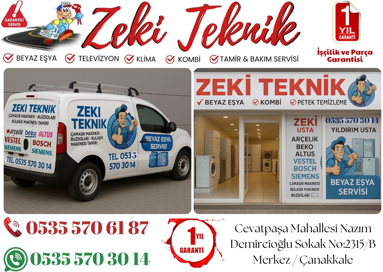 Çanakkale Kepez Klima Servisi